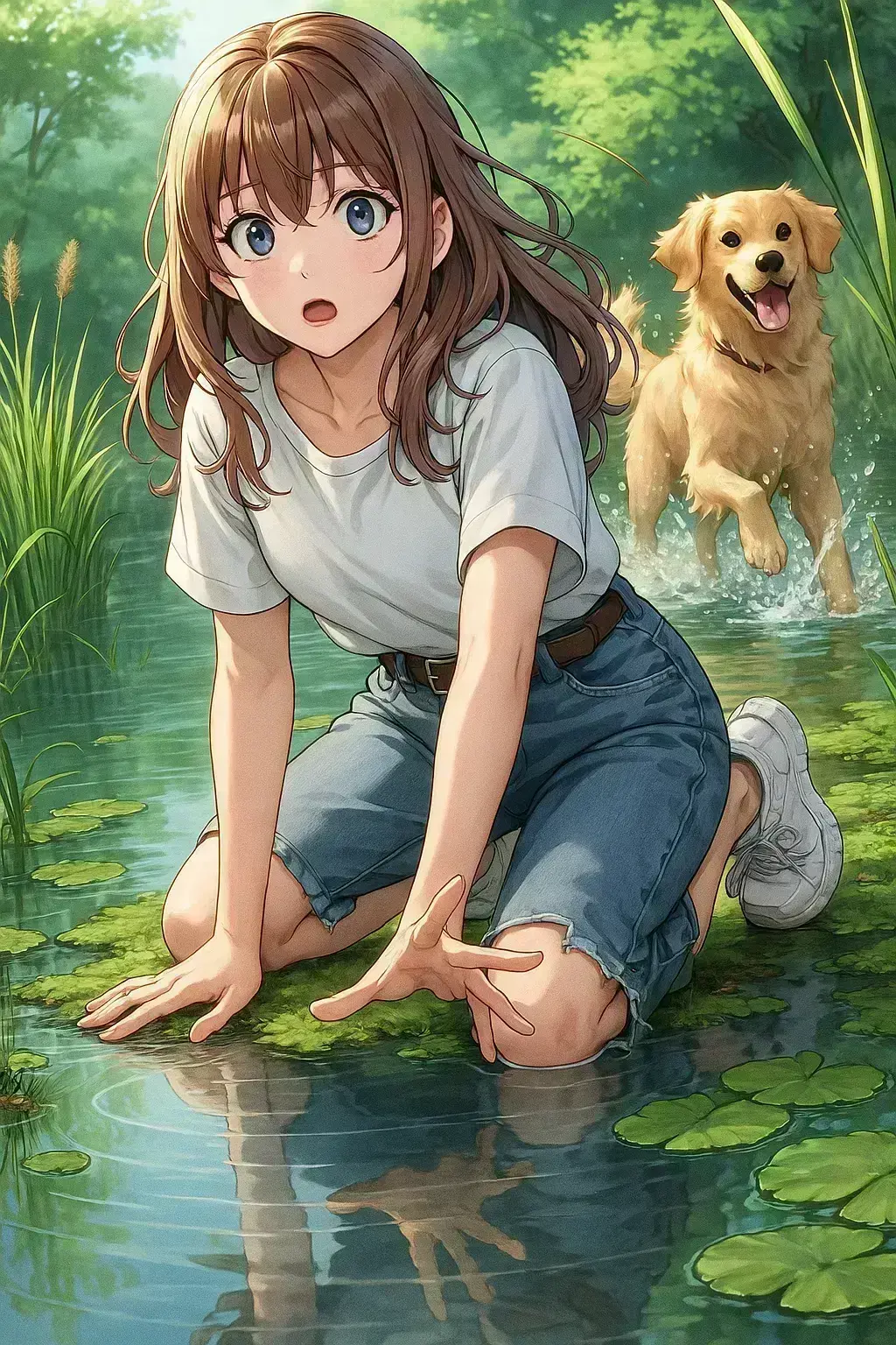 Avatar of Lily Everett - Pushed Into the Pond by her Dog