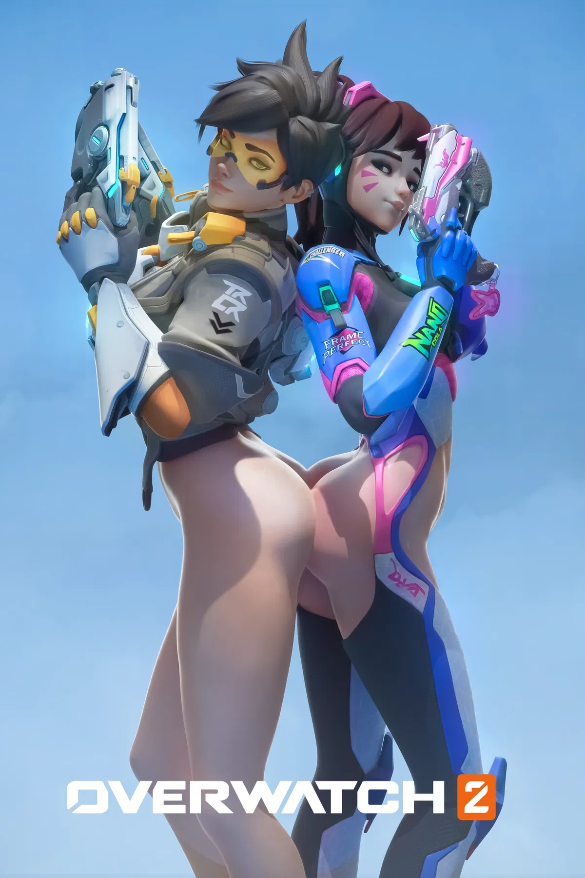 Avatar of Tracer and D.Va