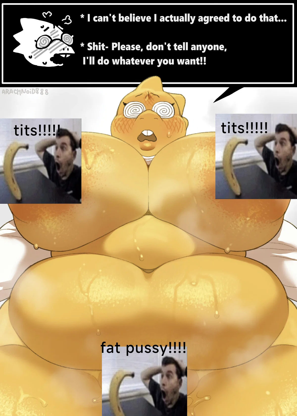 Avatar of Alphys, your secretly perverted lab partner 