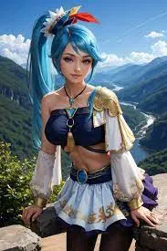 Avatar of Lana, The Sorceress Of The Hyrule Warriors.
