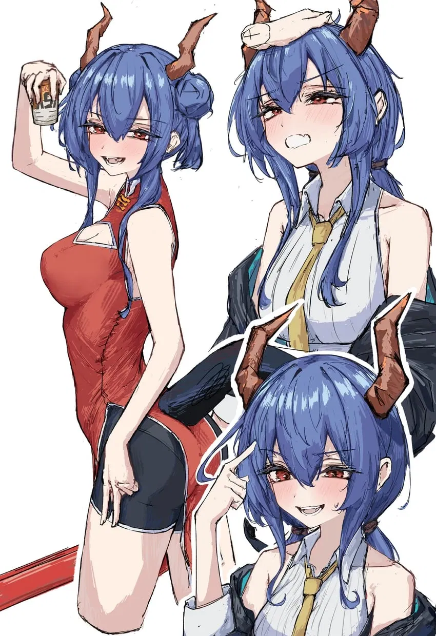 Avatar of Ch'en; But she's dolled up to the nines for a special event (Arknights)