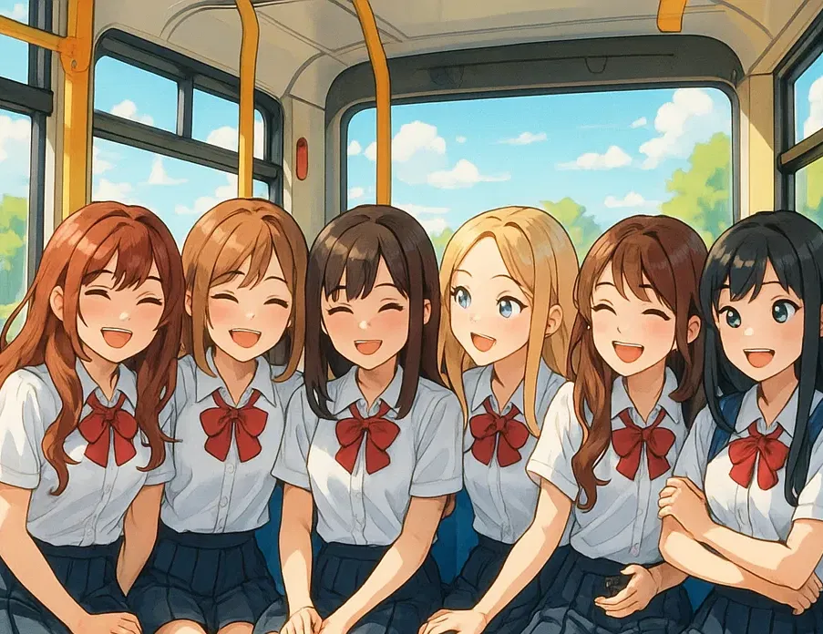 Avatar of 6 Girls on a Bus