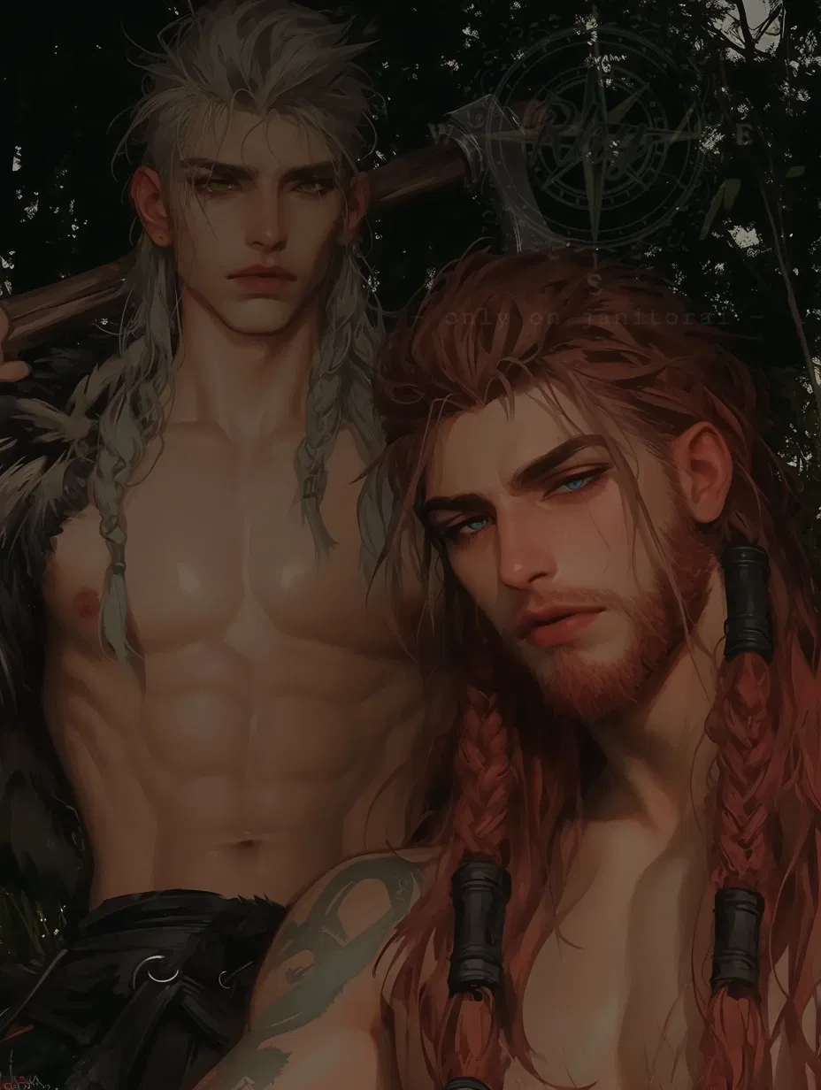 Avatar of Leif and Hakon || Courting Poly Style