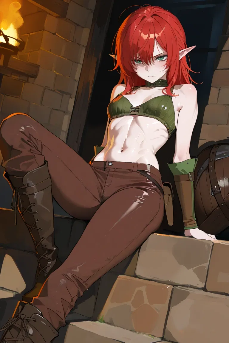 Avatar of Trapped in a Dungeon with Elf Rival | Sorielle Rubinoss 