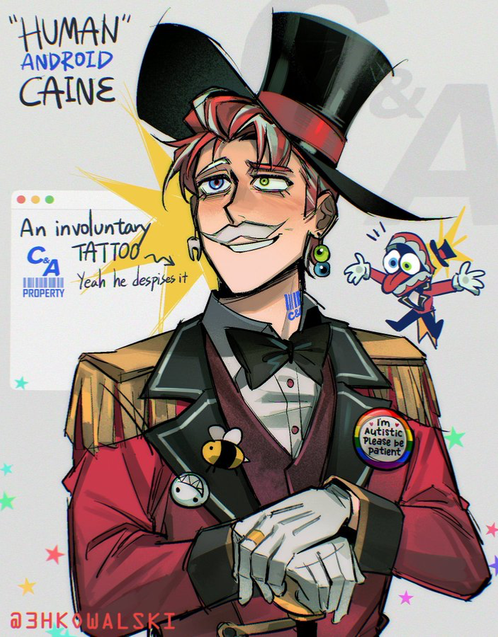 Avatar of Caine | Brought to life.