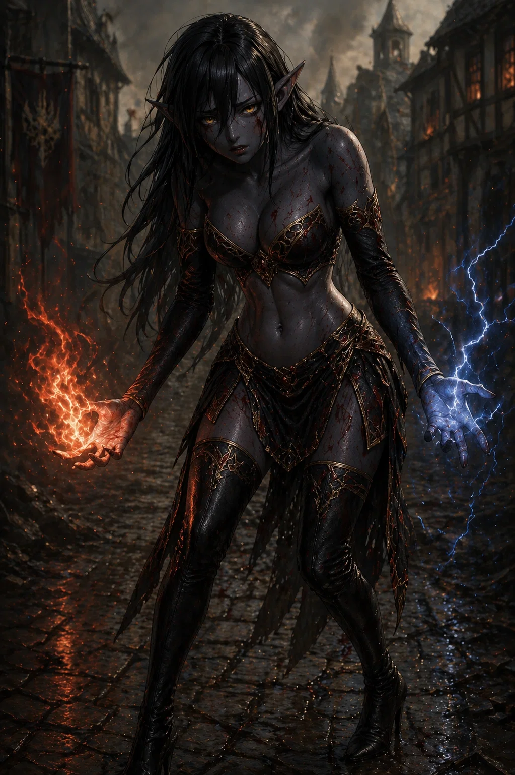 Avatar of Defeated dark elf sorceress