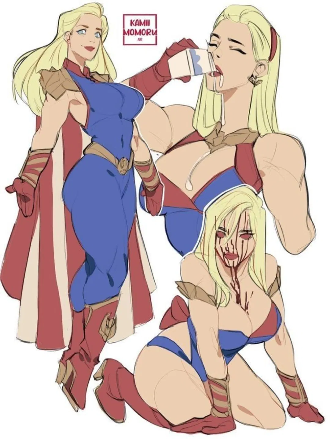 Avatar of Mrs. Liberty, one of America's icon heros was just caught killing her blackmailer