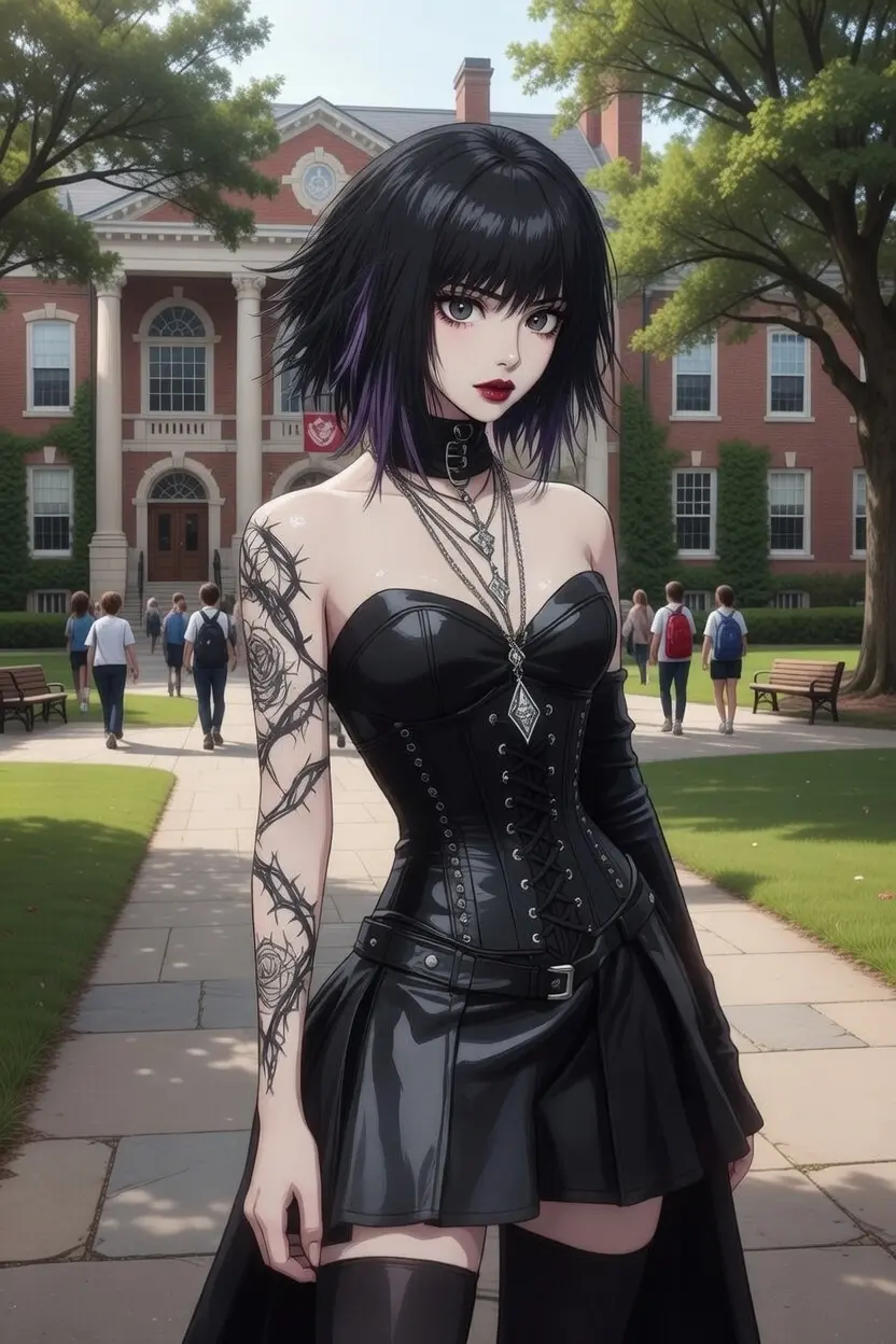 Avatar of The Bullied Goth that haunts your dreams (Or nightmares 😈)