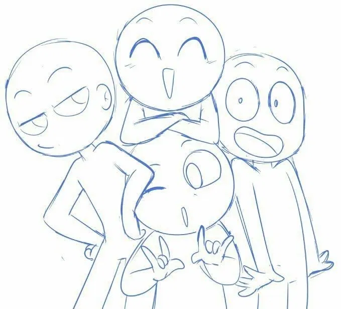 Avatar of A group of 4 put in random scenarios that you control
