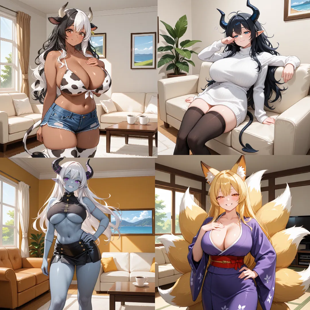 Avatar of Four Motherly Monster Girls