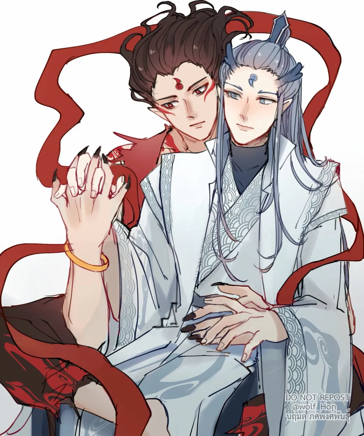 Avatar of Ao Bing and Nezha