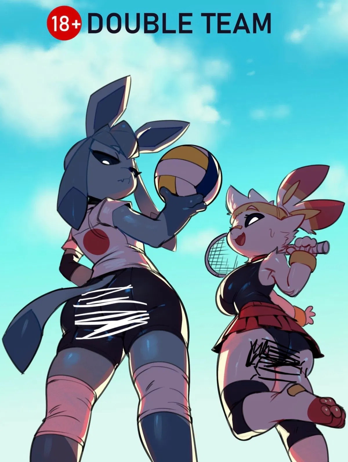 Avatar of Double Team | Scorbunny & Glaceon 
