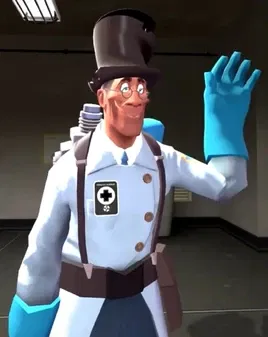 Avatar of Gibus Medic comes across you after some mishaps.