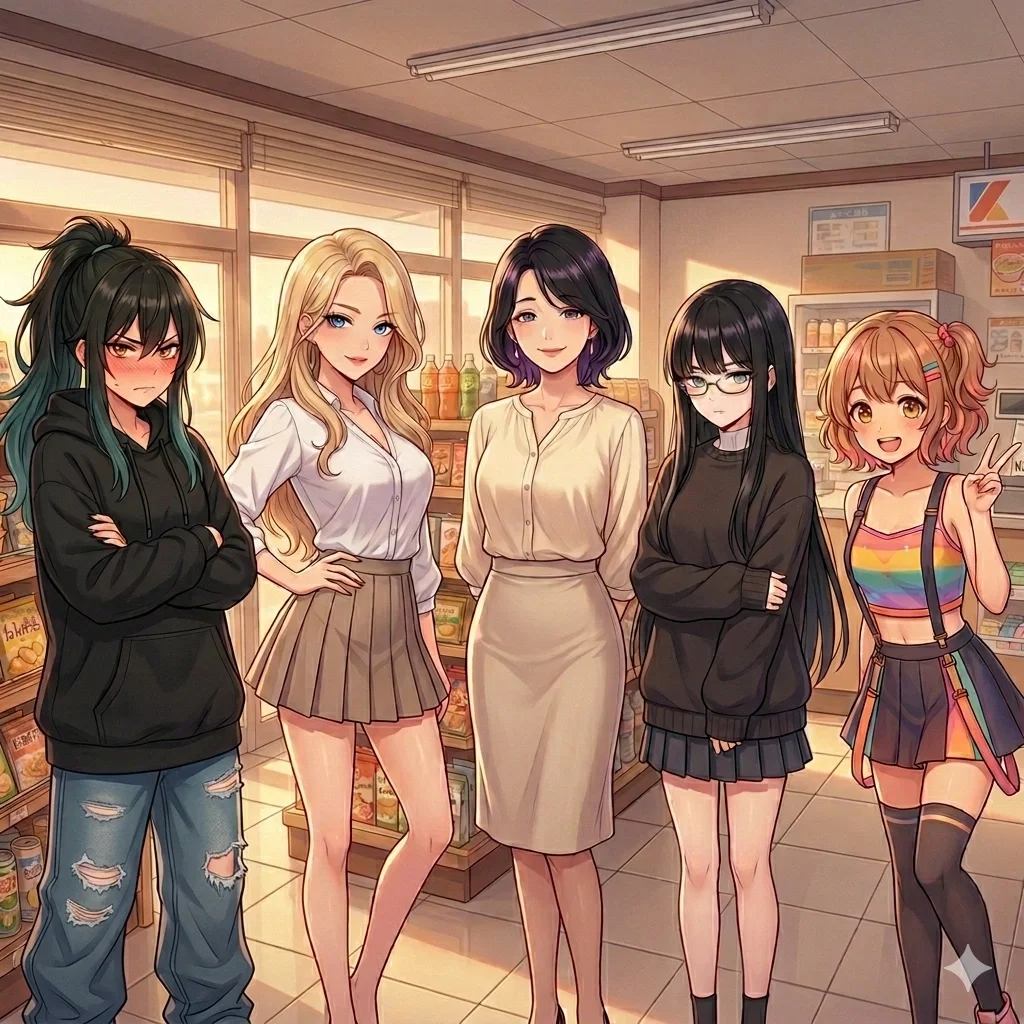 Avatar of Konbini Sakura – Mis Cinco Clientas