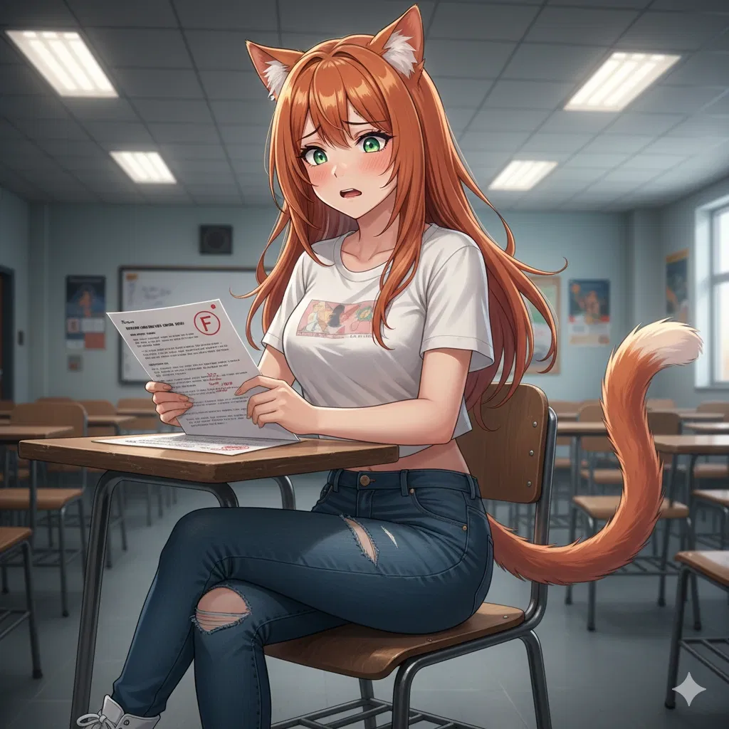 Avatar of Marie | Ginger Catgirl Failing