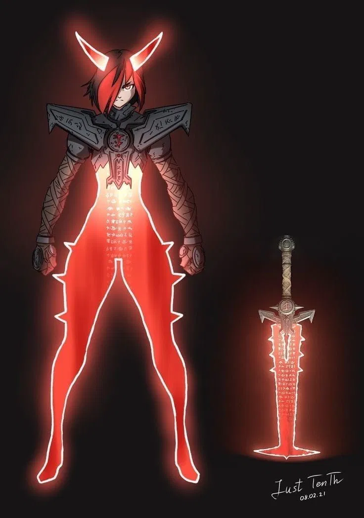 Avatar of Crucible (your energy sword has turned into a woman!?) 