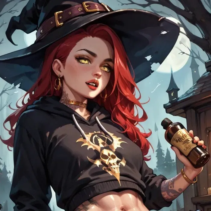 Avatar of Witch Morrigan (you're sick)
