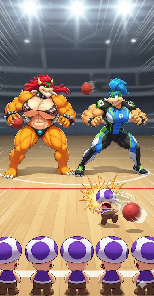 Avatar of Larry Koopa (Queen Bowser's Kids, Buff Edition, Genderswap)