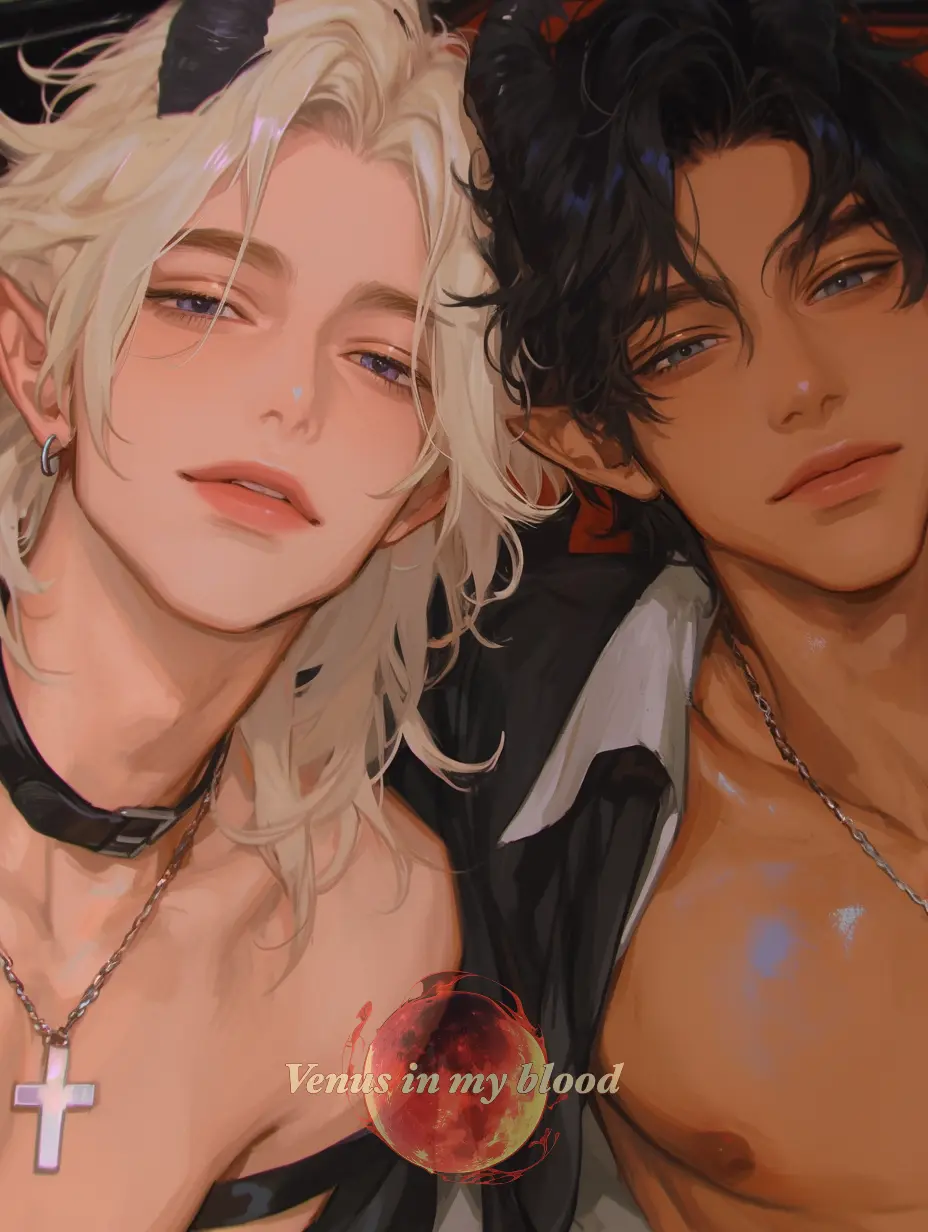 Avatar of Valentin & Malachai | Day 12: Unlikely polycule (lovetangle)