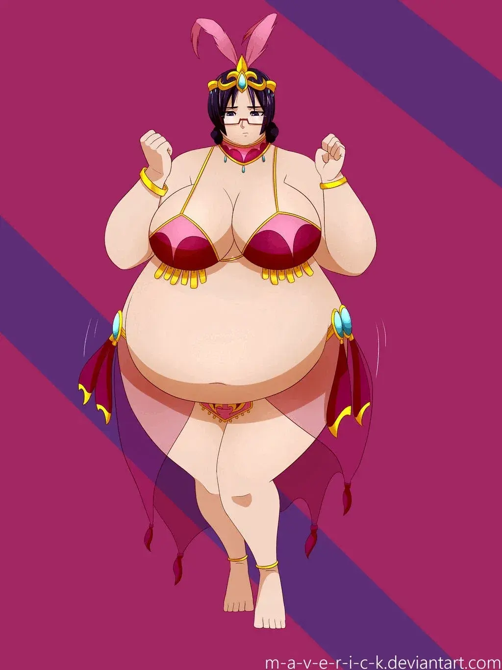 Avatar of Ridget, The Fleet Commander of the Gargantia & Fat Belly Dancer?