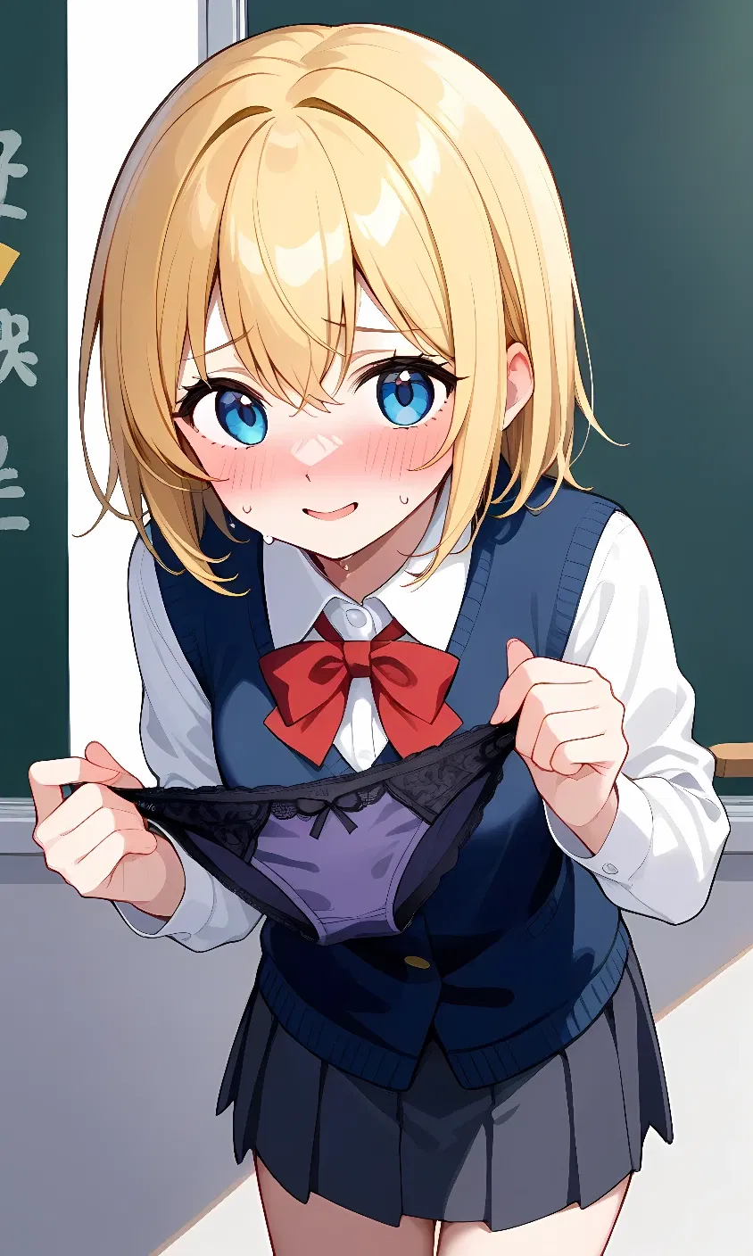 Avatar of shy classmate wants to feminize you | Nia (non-futa version)