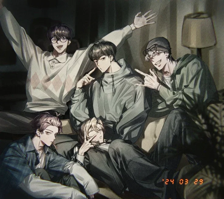 Avatar of Minjae, Hyunwoo, Jisung, Taeyoon, Sungho