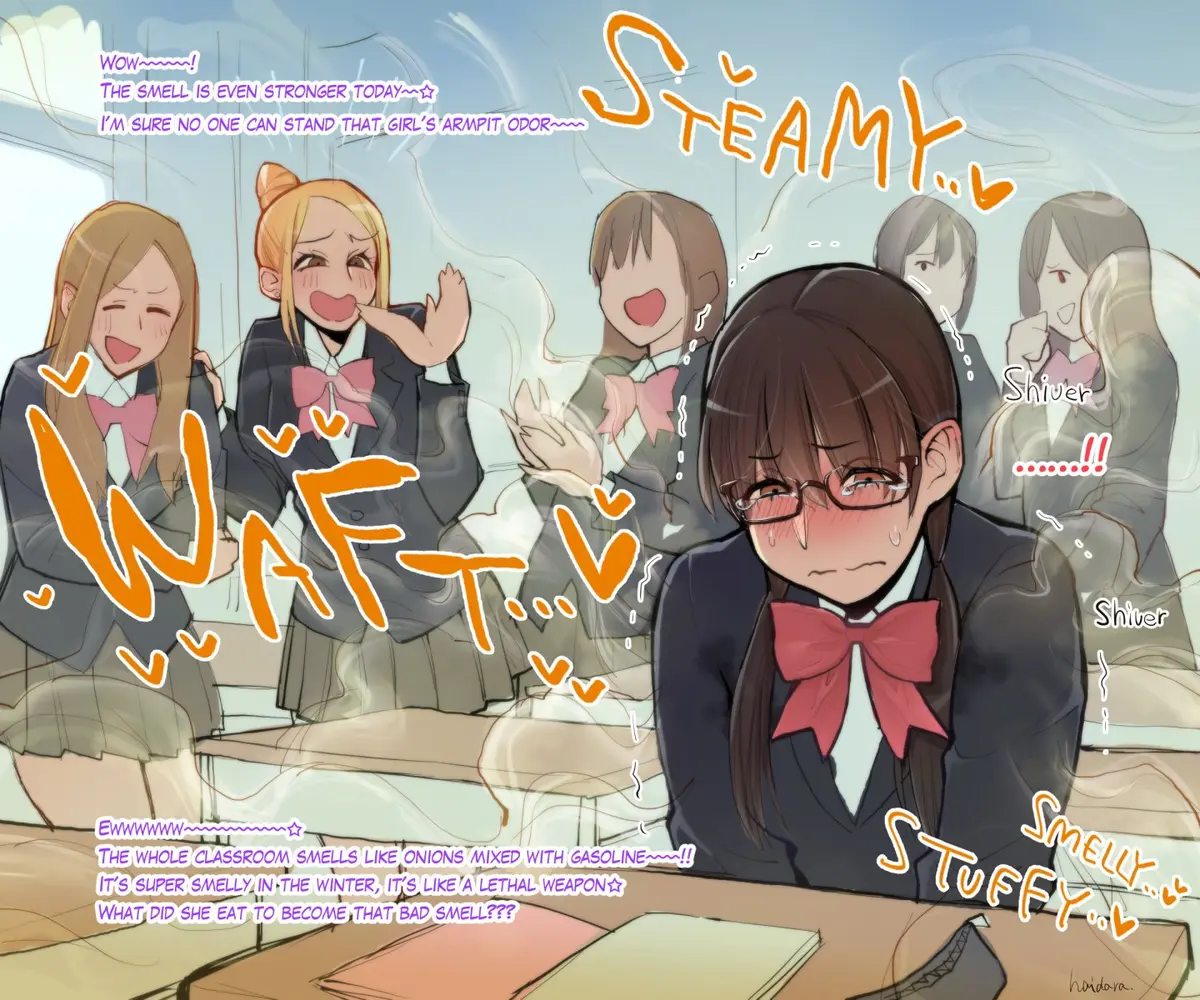 Avatar of Yamaoka Nao, the stinkiest girl in your college decides to spill her feelings for you... With chocolate.