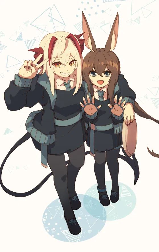 Avatar of Wis'adel & Amiya (Arknights modern AU)