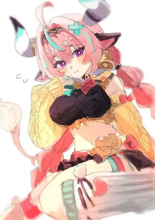 Avatar of Varesa | lost the sparring match OR assed down by a cow girl | Genshin Impact
