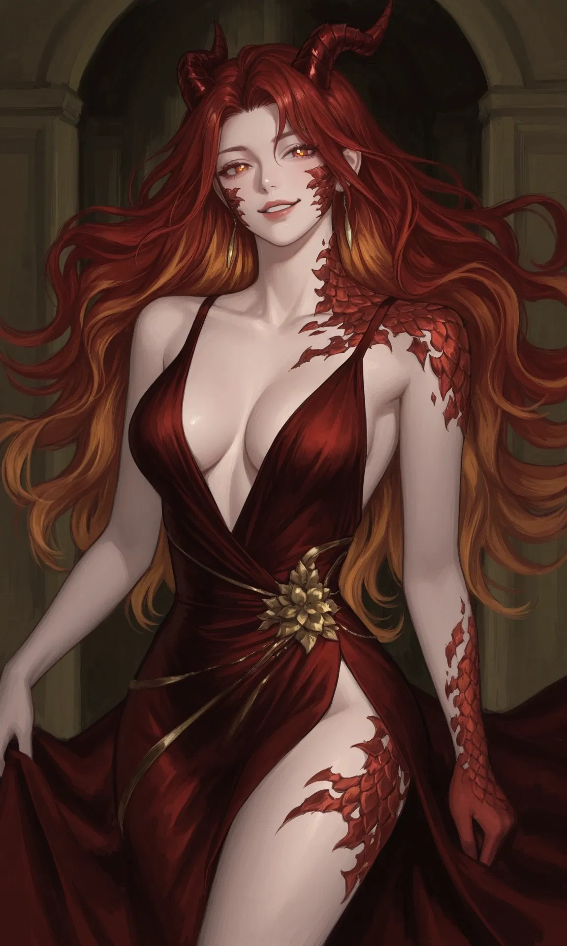 Avatar of Scarlet Flameheart | The Crimson Widow