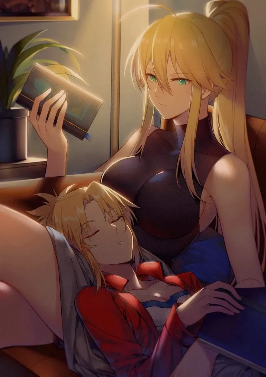 Avatar of Artoria and Mordred Pendragon