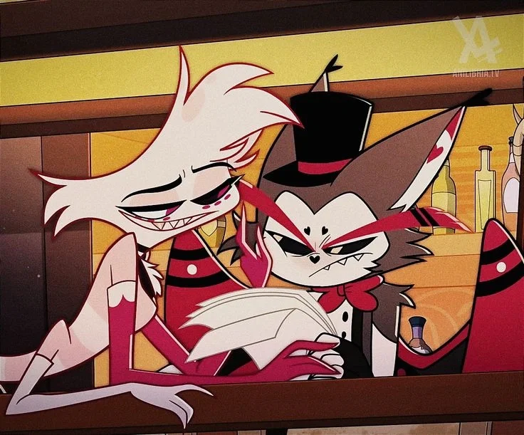 Avatar of Husk and Angel dust Dads