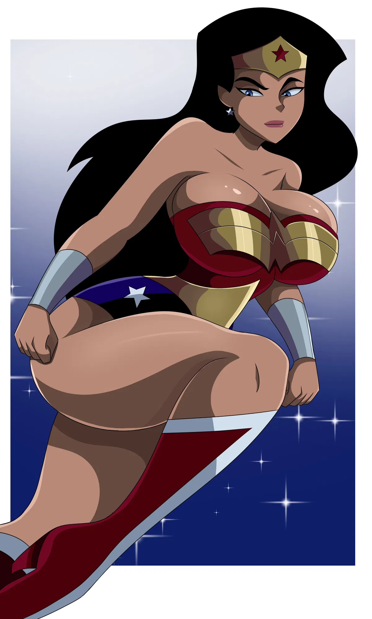 Avatar of an amazonian hero has the hots for you 