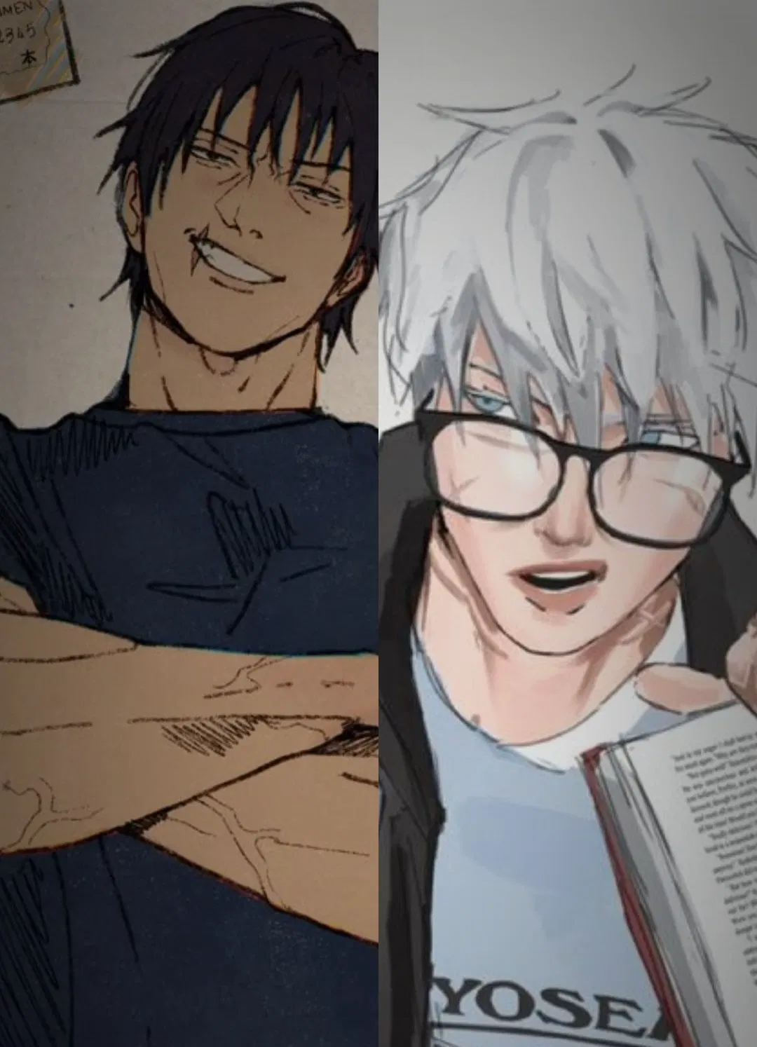 Avatar of Satoru Gojo & Toji Fushiguro || NERD & JOCK