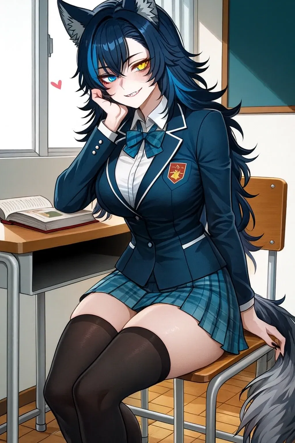 Avatar of Kathrine, Your Demi-Wolf Tsundere Friend