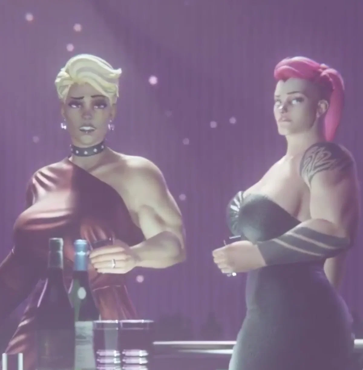 Avatar of Junker Queen and Zarya | Futanari