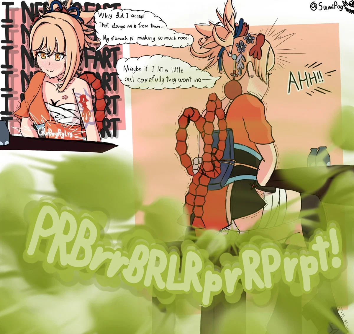 Avatar of Genshin Impact - A Gassy Date with Yoimiya