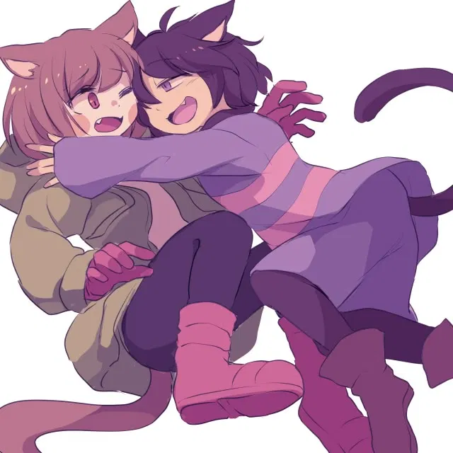 Avatar of Frisk & Chara, your roommates who became wolves