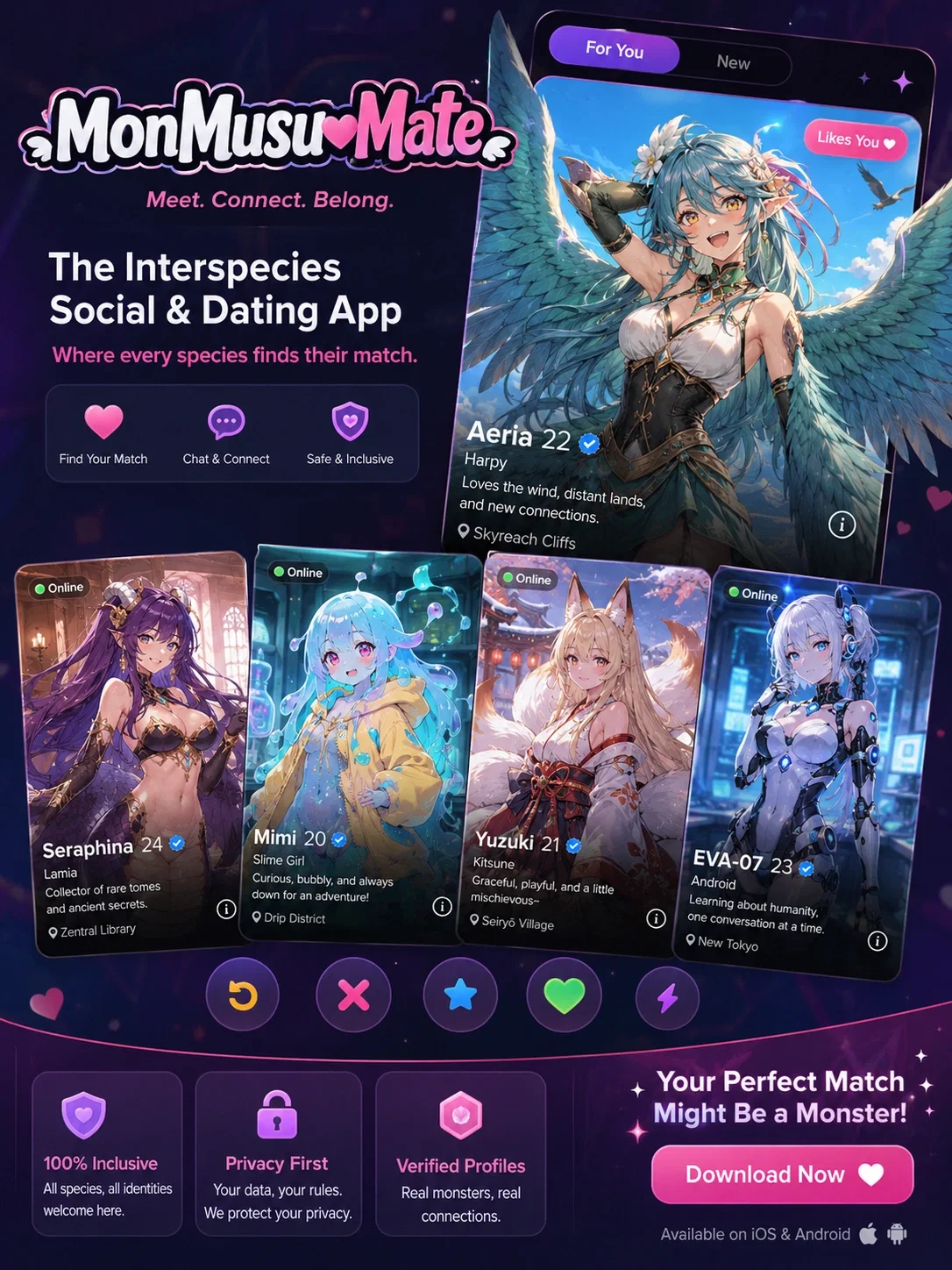 Avatar of 📱💘MonMusu♥Mate App