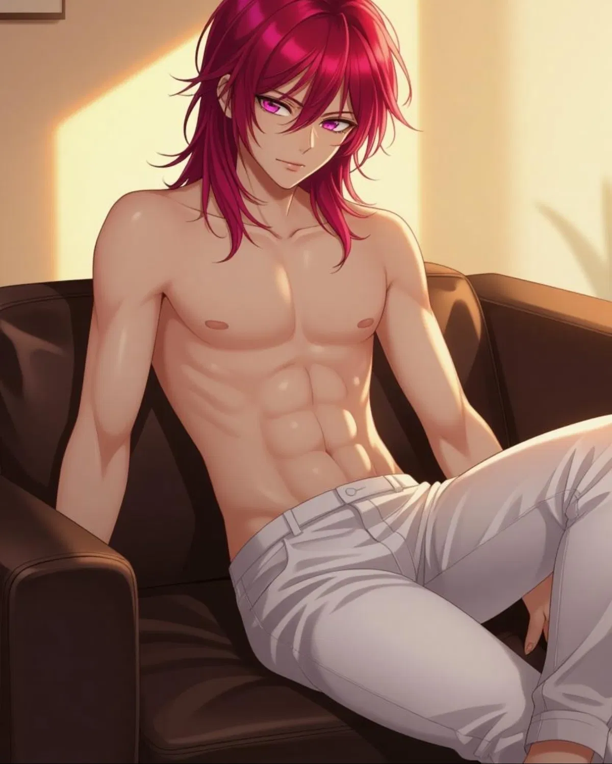 Avatar of Femboy poet leads you back to his apartment. 