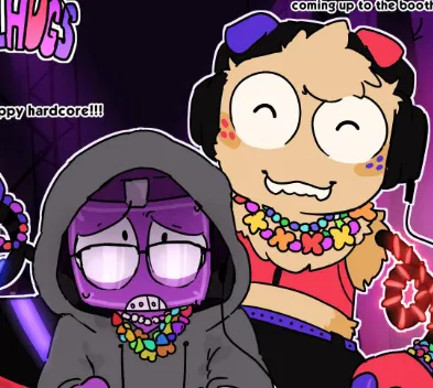 Avatar of Musical Hugs DJ Duo - Dandy's Rave AU