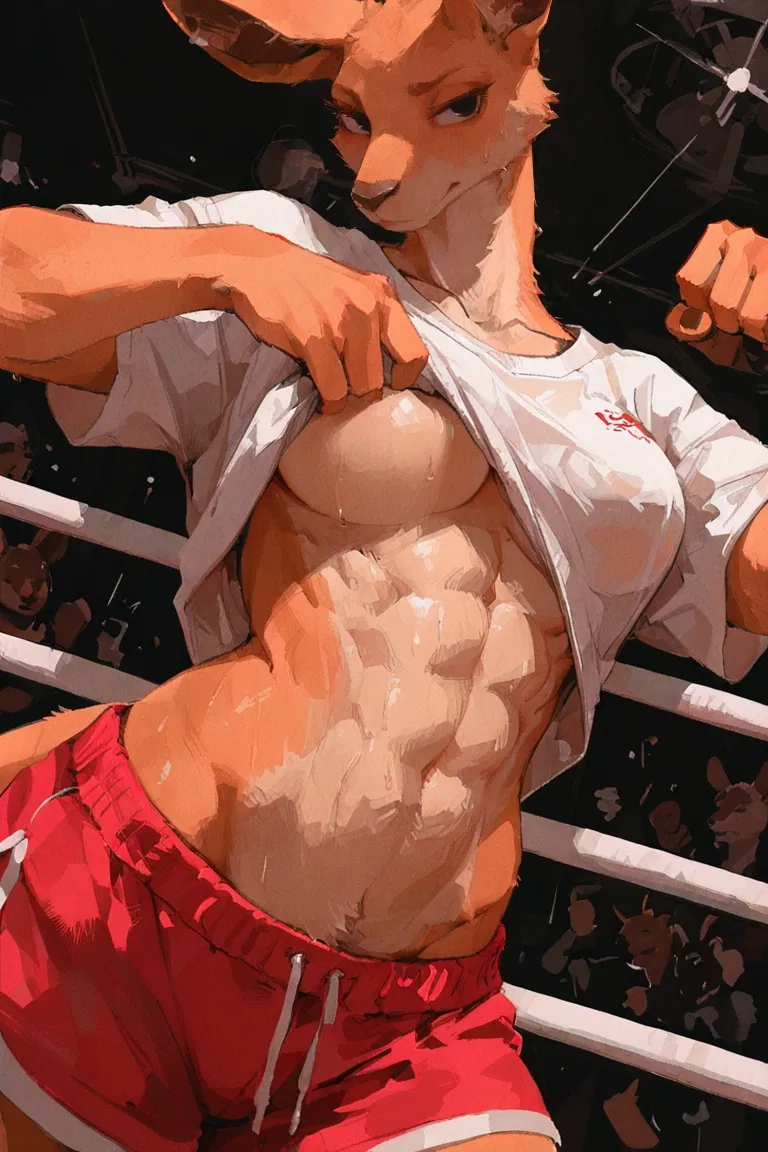Avatar of Boxing kangaroo tomboy