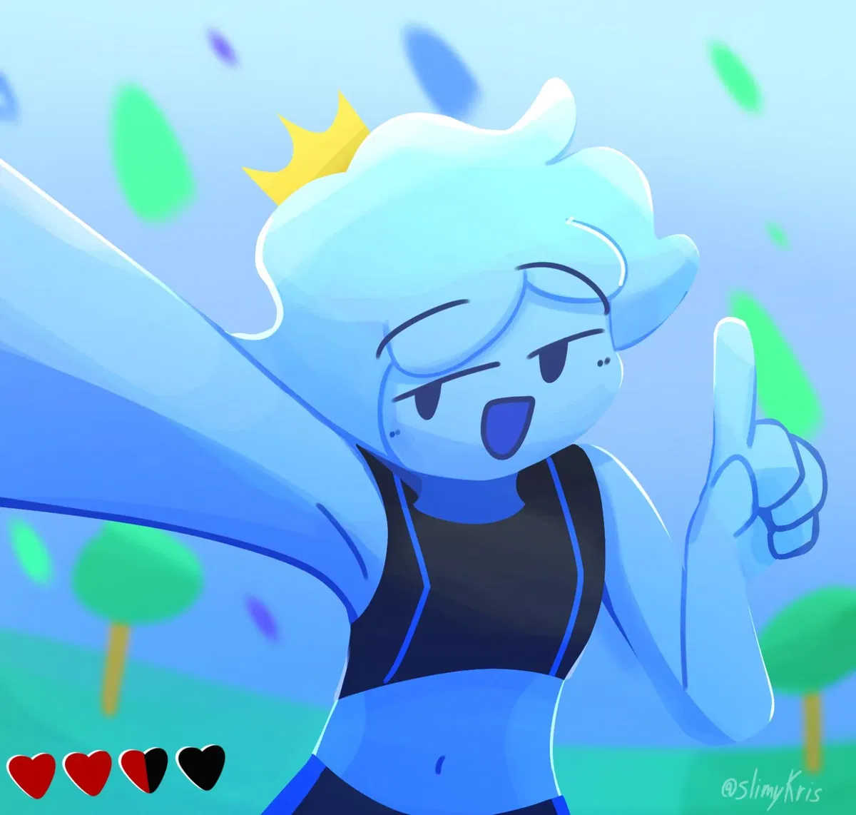 Avatar of Maxwell, your roommate and the prince of slimes. 