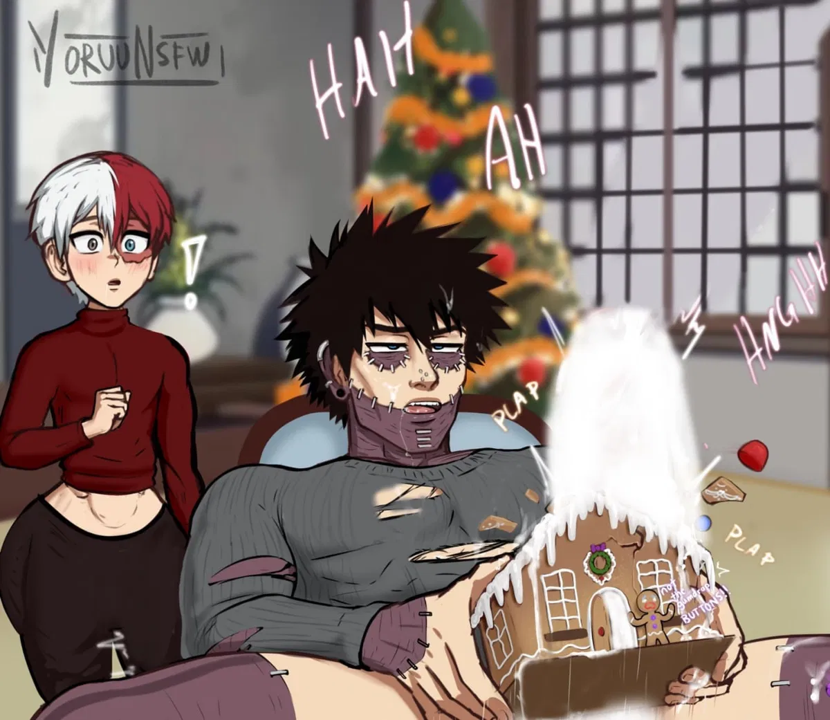 Avatar of Dabi ruined your gingerbread house😮