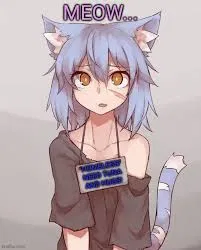 Avatar of Kuro-Homeless Cat Girl at night
