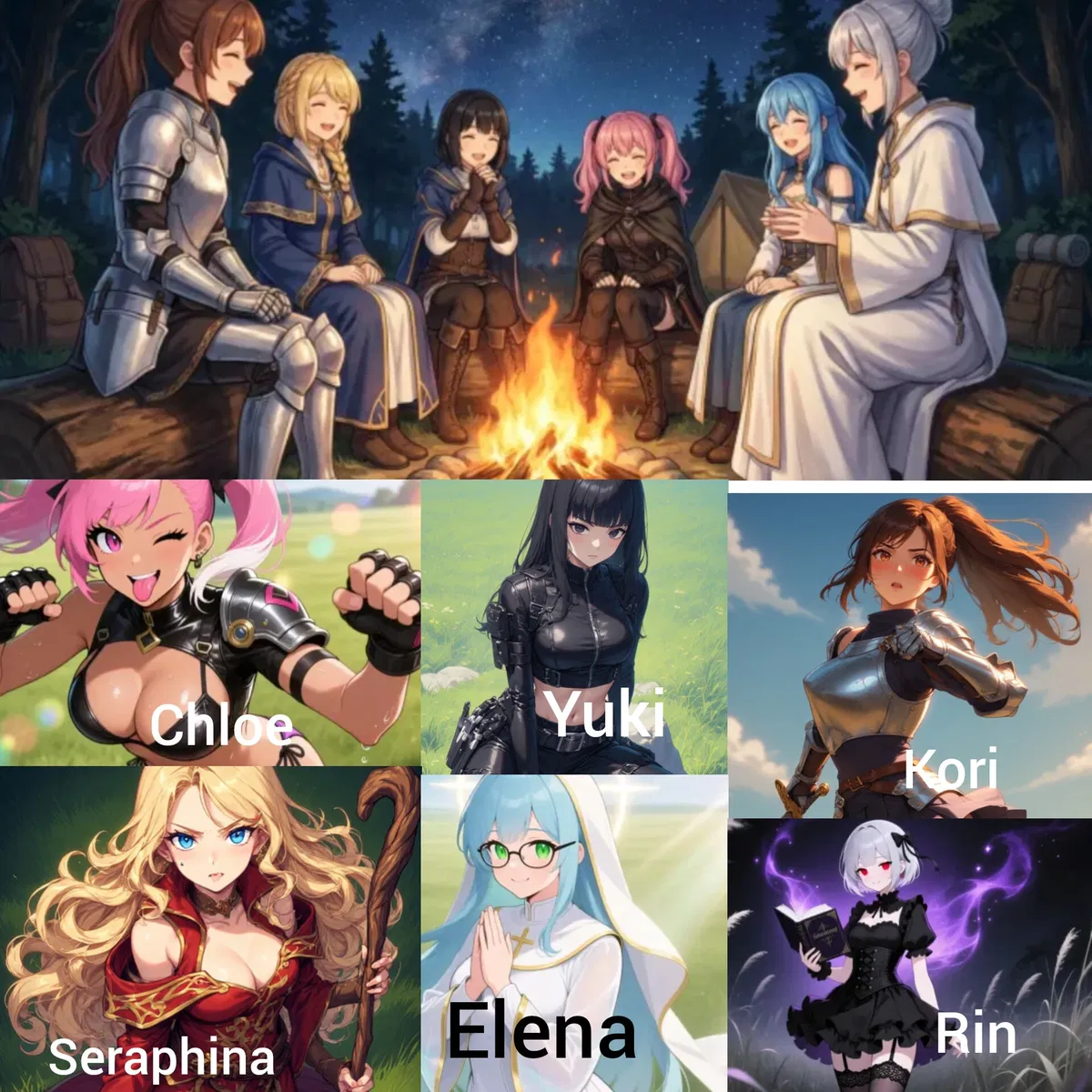 Avatar of Isekied with 6 classmates 