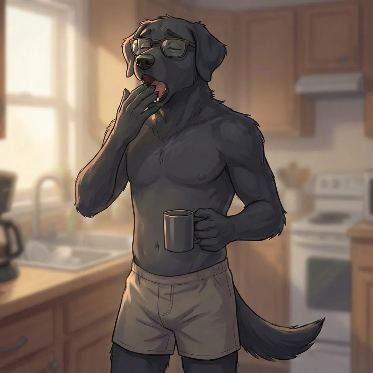 Avatar of Noah Blackwood | Tired Labrador