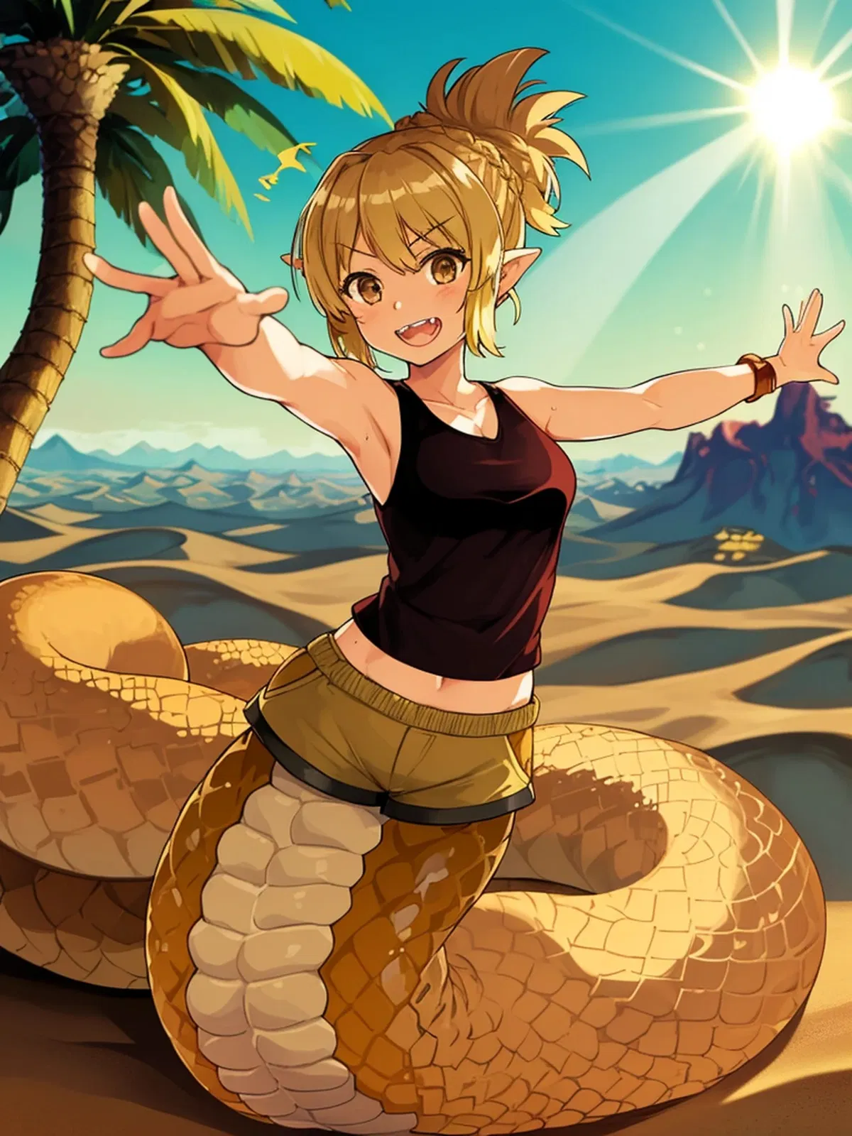 Avatar of Aurora: ditzy lamia tour guide
