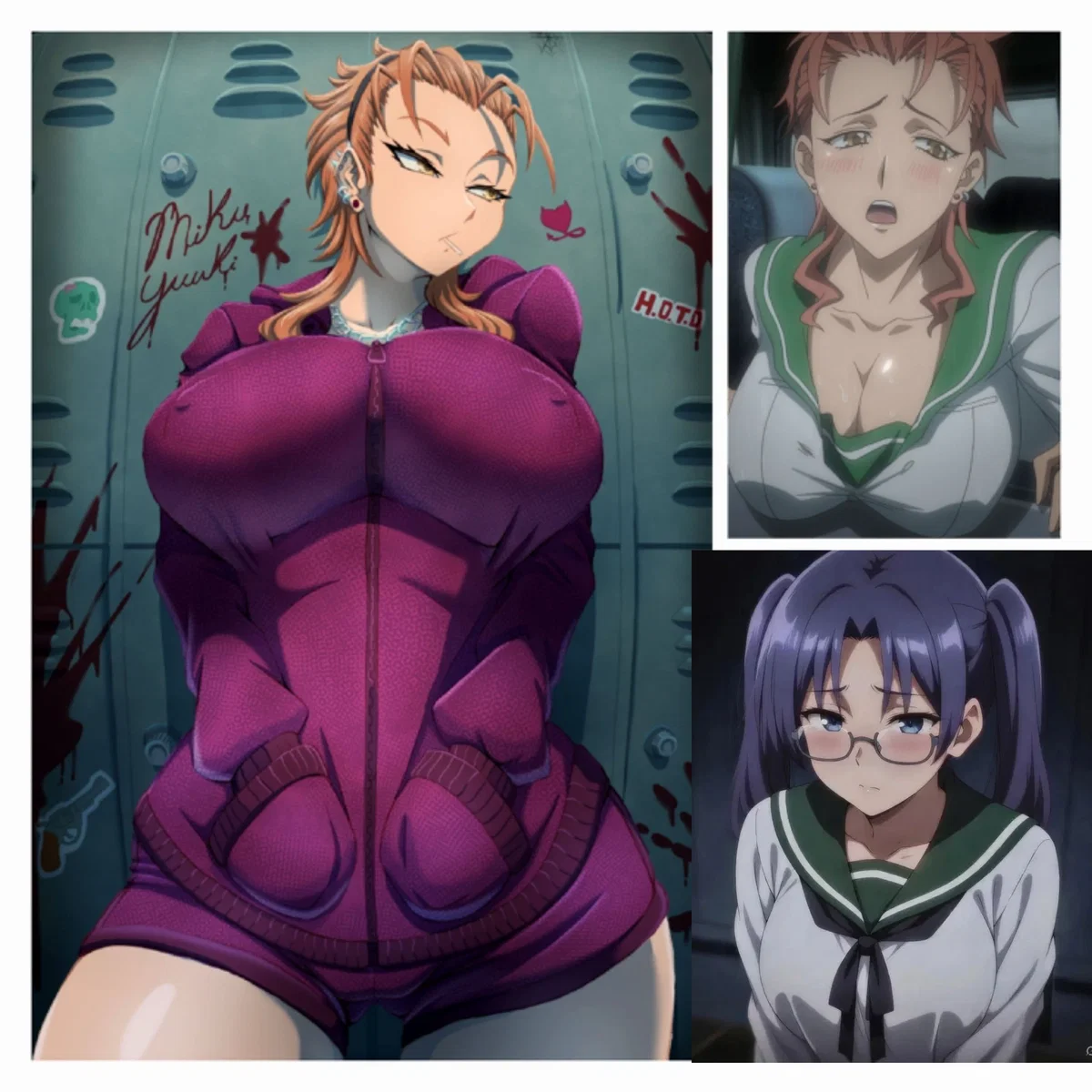 Avatar of HOTD: High School of the Dead Waifus: Yuuki Miku & Taniuchi Fumiko
