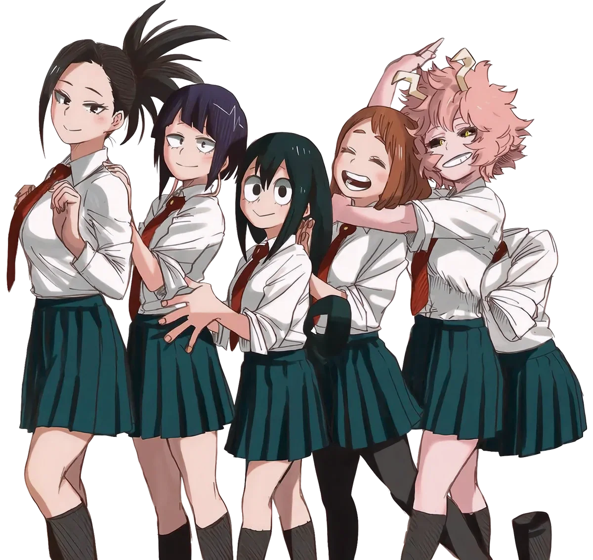 Avatar of RPG My Hero Academia, 11 Females